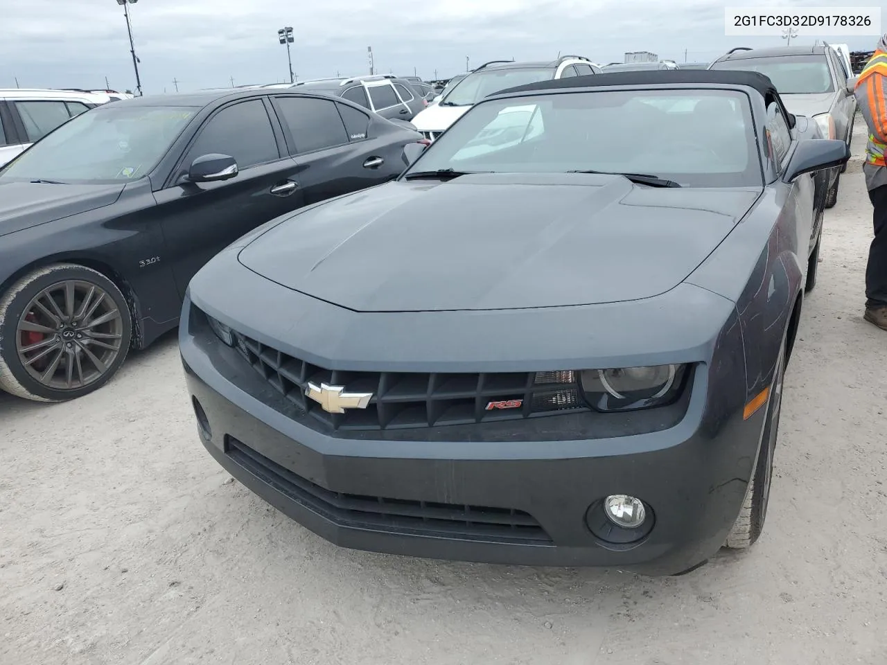 2013 Chevrolet Camaro Lt VIN: 2G1FC3D32D9178326 Lot: 76102834