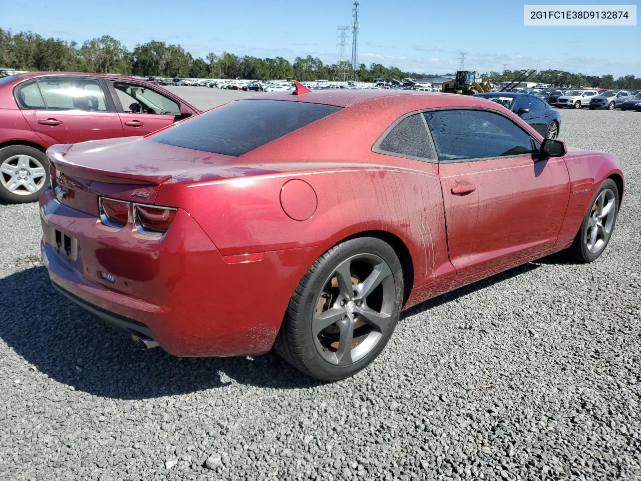 2013 Chevrolet Camaro Lt VIN: 2G1FC1E38D9132874 Lot: 76234584