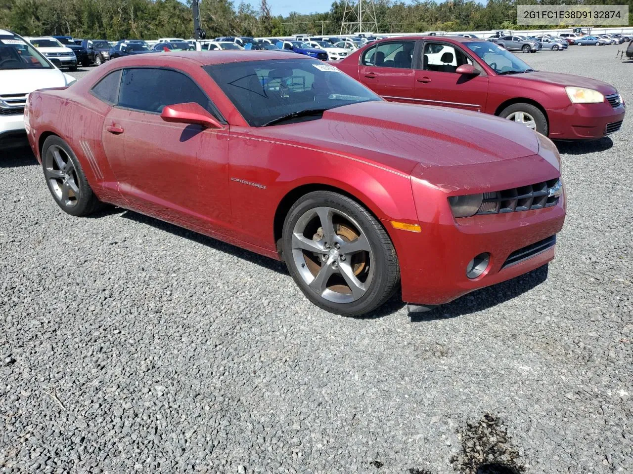 2013 Chevrolet Camaro Lt VIN: 2G1FC1E38D9132874 Lot: 76234584