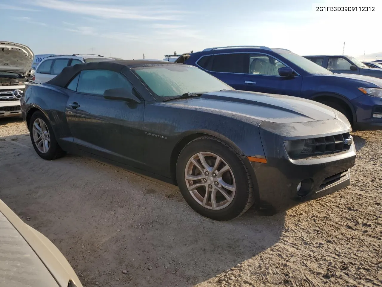 2013 Chevrolet Camaro Lt VIN: 2G1FB3D39D9112312 Lot: 76309464