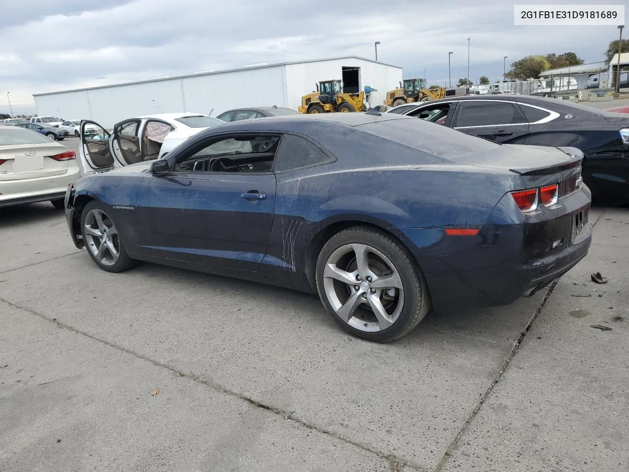 2013 Chevrolet Camaro Lt VIN: 2G1FB1E31D9181689 Lot: 76396284