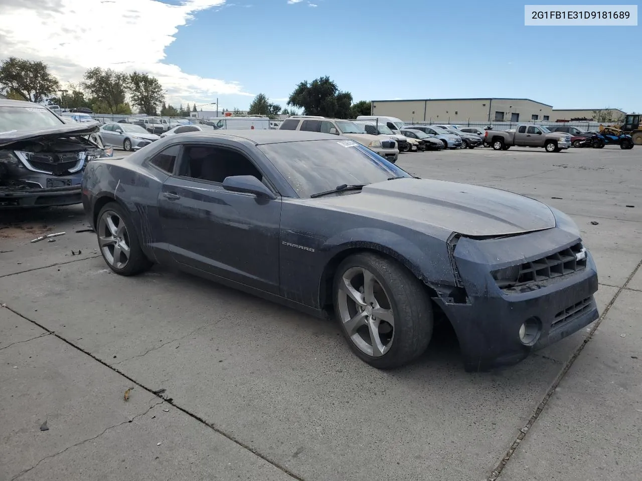 2013 Chevrolet Camaro Lt VIN: 2G1FB1E31D9181689 Lot: 76396284