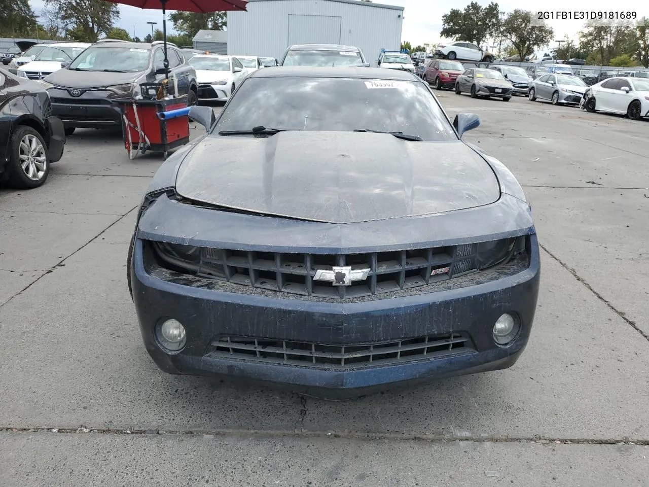 2013 Chevrolet Camaro Lt VIN: 2G1FB1E31D9181689 Lot: 76396284