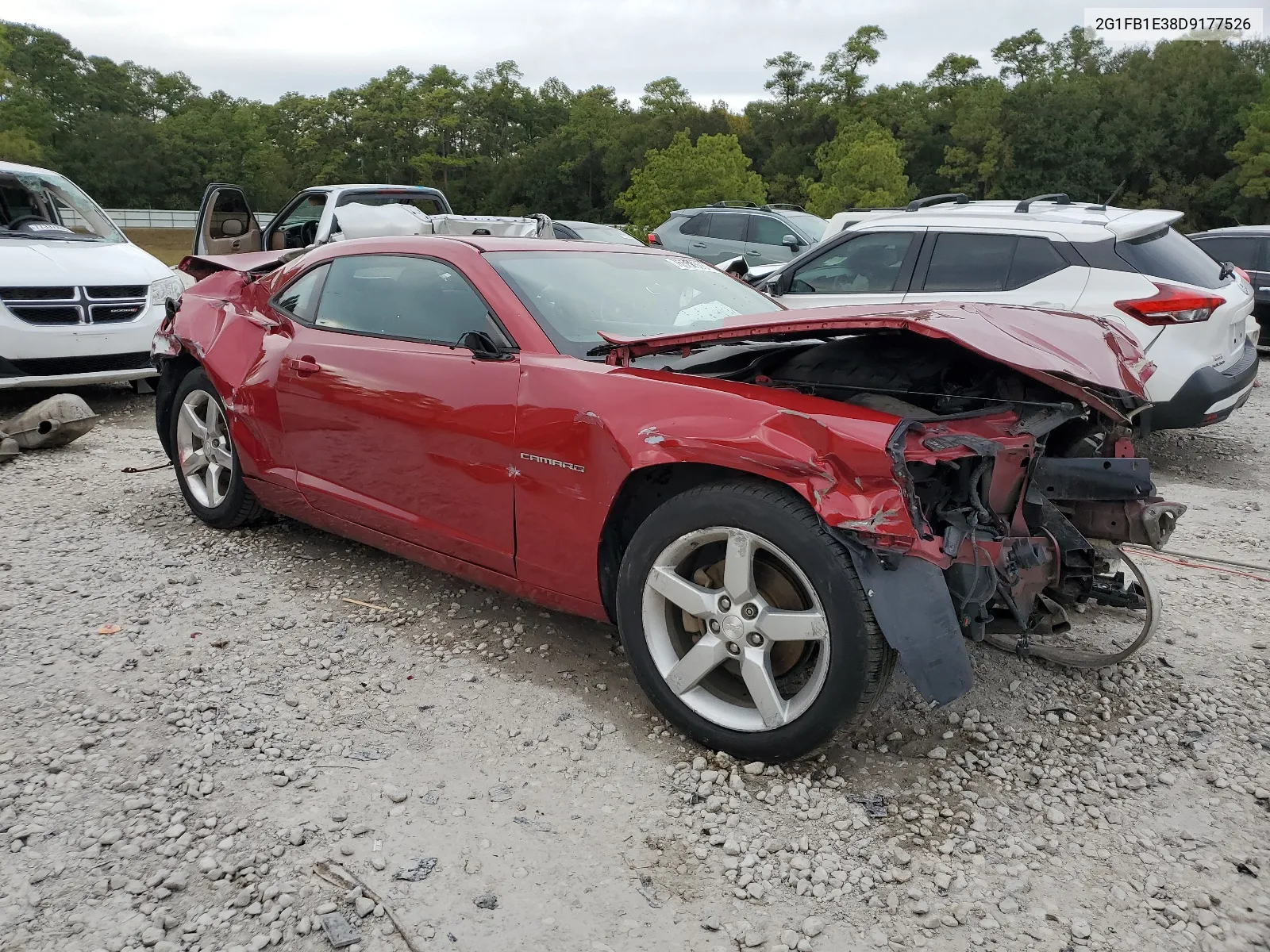 2G1FB1E38D9177526 2013 Chevrolet Camaro Lt