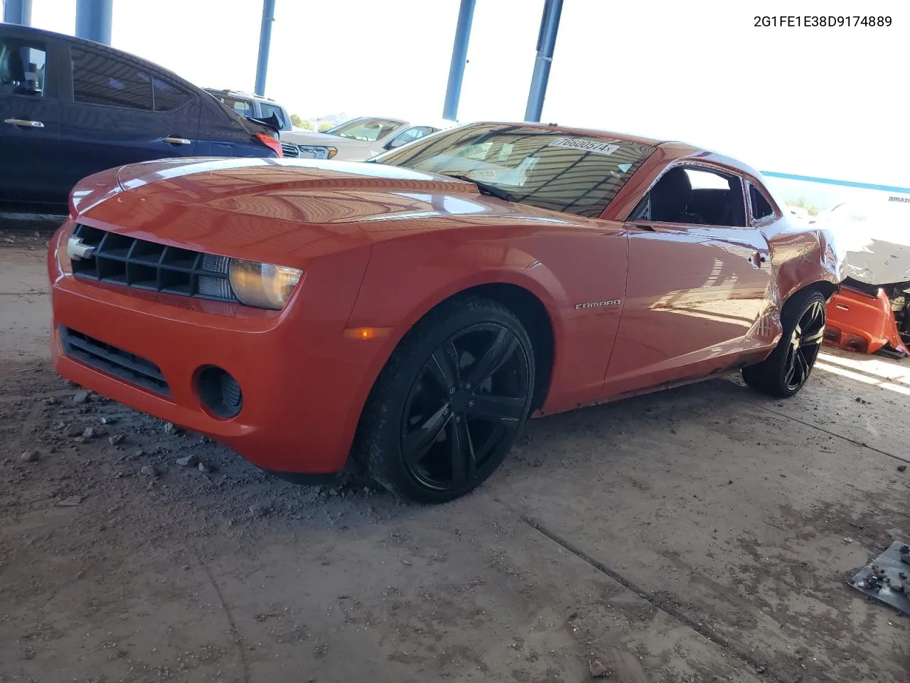 2G1FE1E38D9174889 2013 Chevrolet Camaro Ls