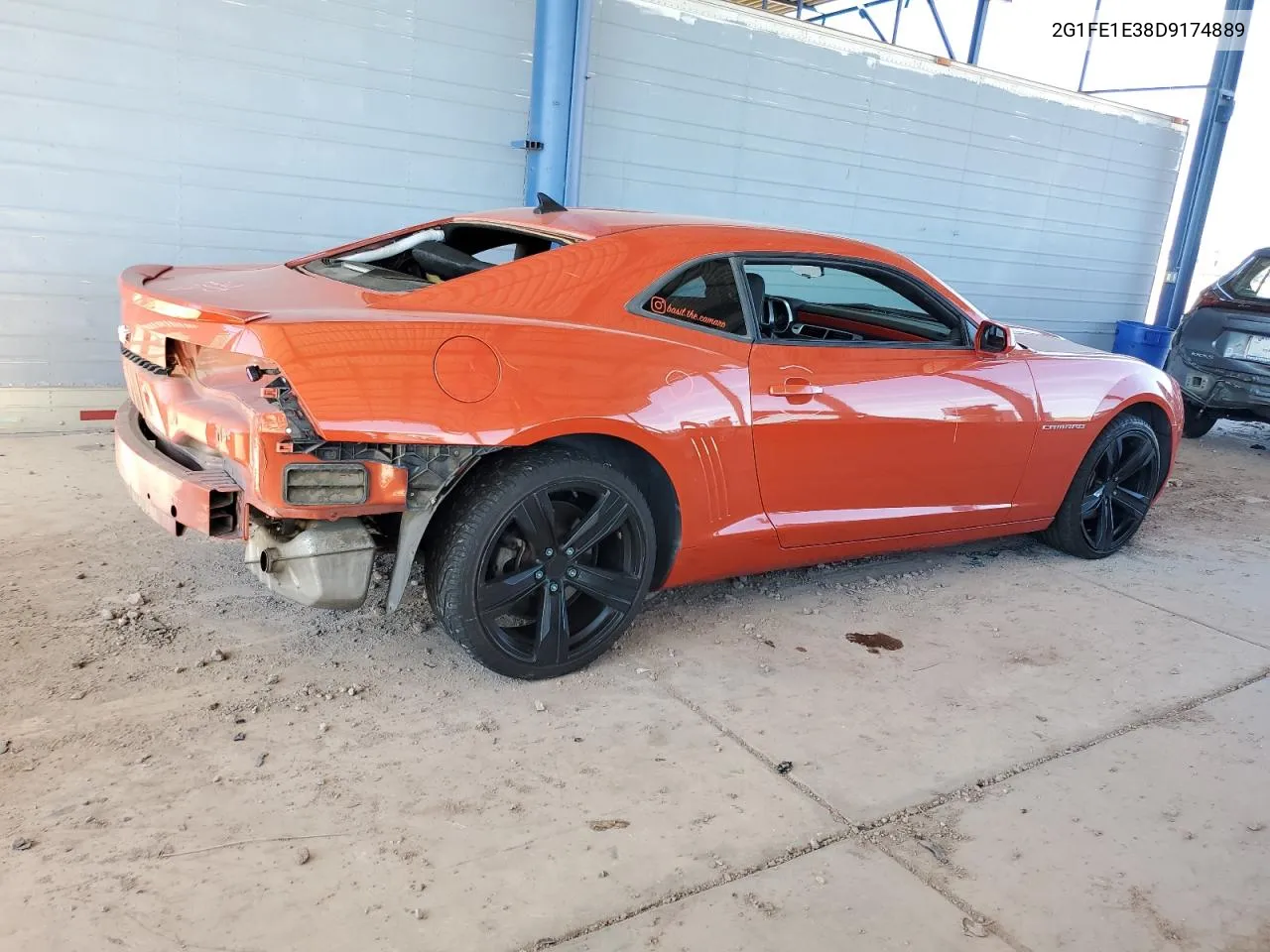 2G1FE1E38D9174889 2013 Chevrolet Camaro Ls