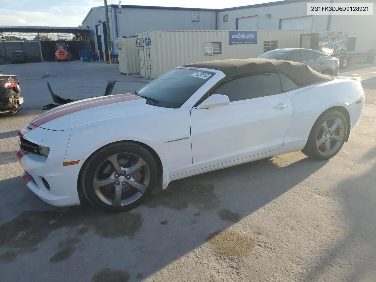 2013 Chevrolet Camaro 2Ss VIN: 2G1FK3DJ6D9128921 Lot: 76629514