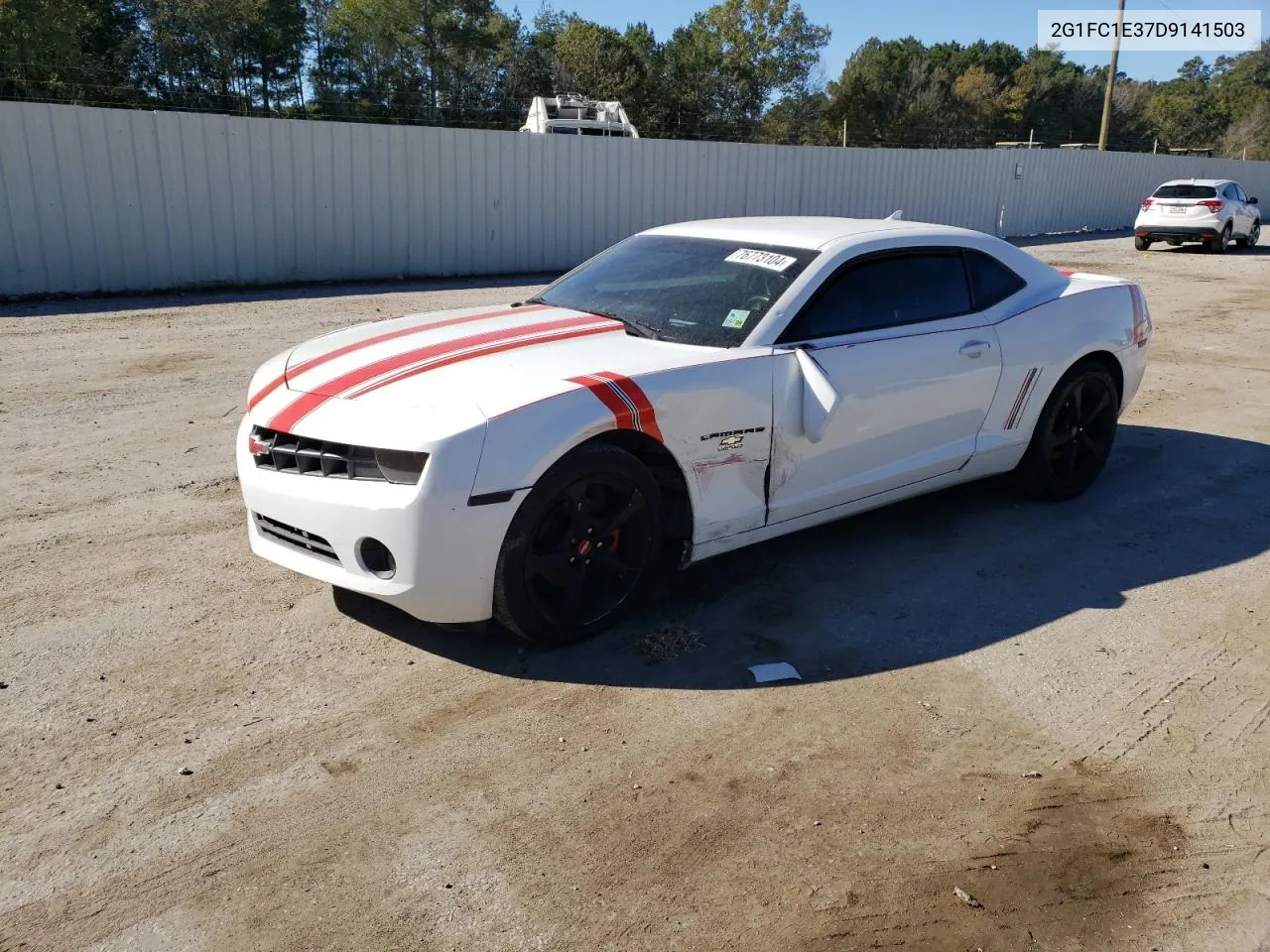 2013 Chevrolet Camaro Lt VIN: 2G1FC1E37D9141503 Lot: 76773104