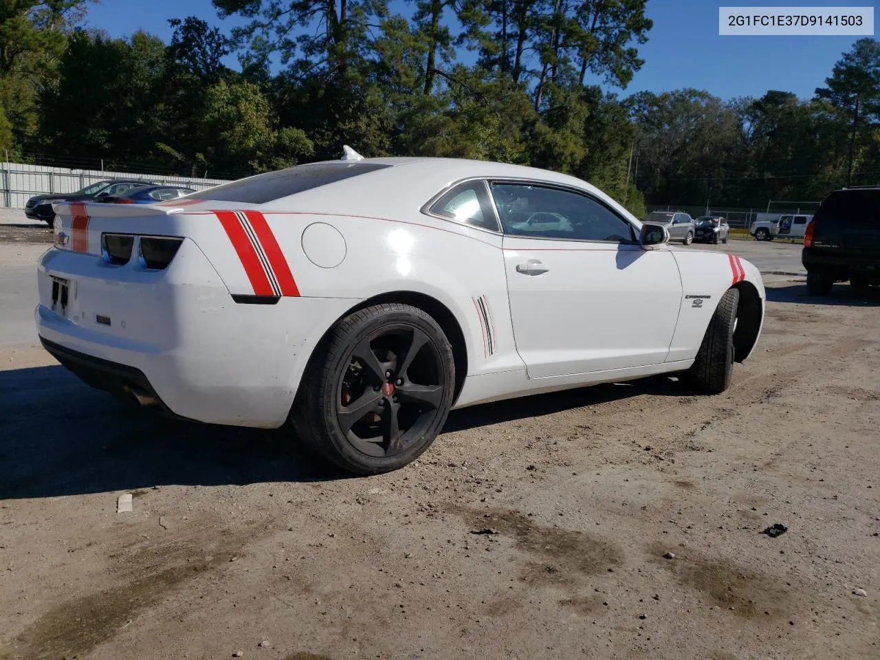 2013 Chevrolet Camaro Lt VIN: 2G1FC1E37D9141503 Lot: 76773104