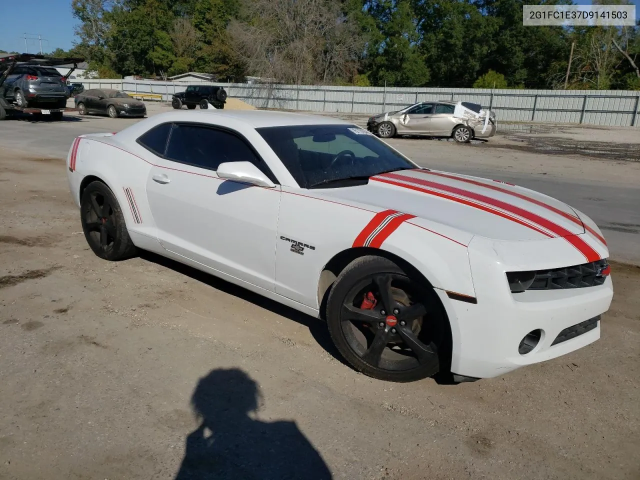 2013 Chevrolet Camaro Lt VIN: 2G1FC1E37D9141503 Lot: 76773104