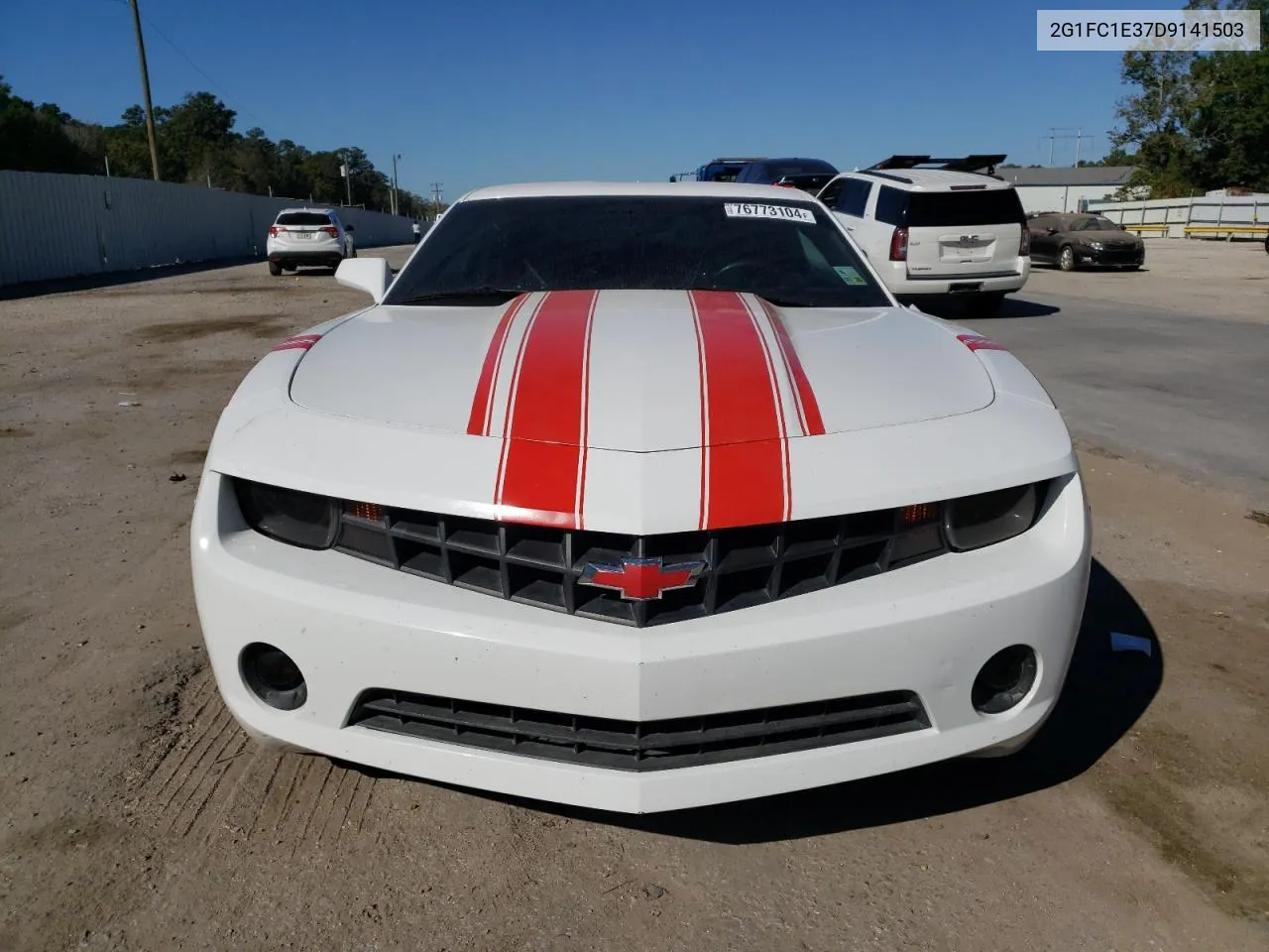 2013 Chevrolet Camaro Lt VIN: 2G1FC1E37D9141503 Lot: 76773104