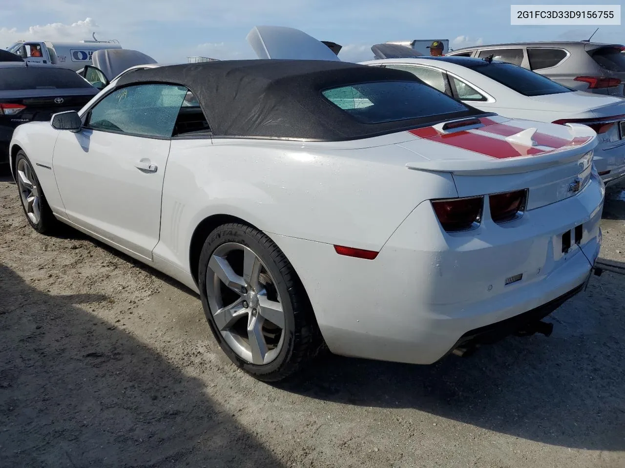 2G1FC3D33D9156755 2013 Chevrolet Camaro Lt