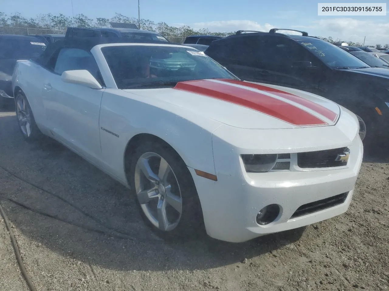 2G1FC3D33D9156755 2013 Chevrolet Camaro Lt