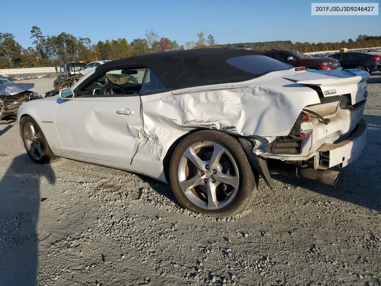 2013 Chevrolet Camaro Ss VIN: 2G1FJ3DJ3D9246427 Lot: 76918864