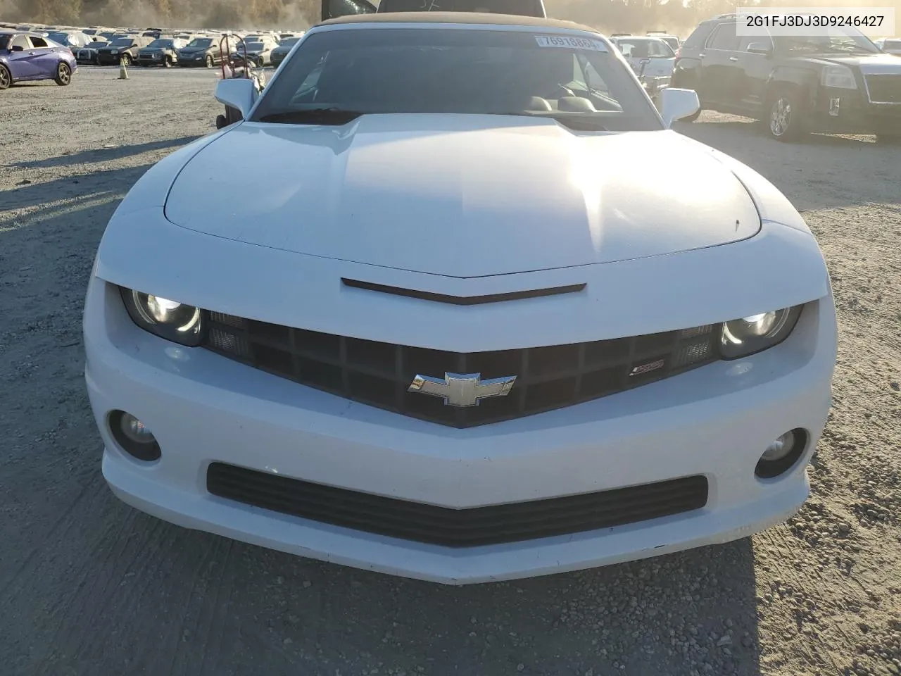 2013 Chevrolet Camaro Ss VIN: 2G1FJ3DJ3D9246427 Lot: 76918864