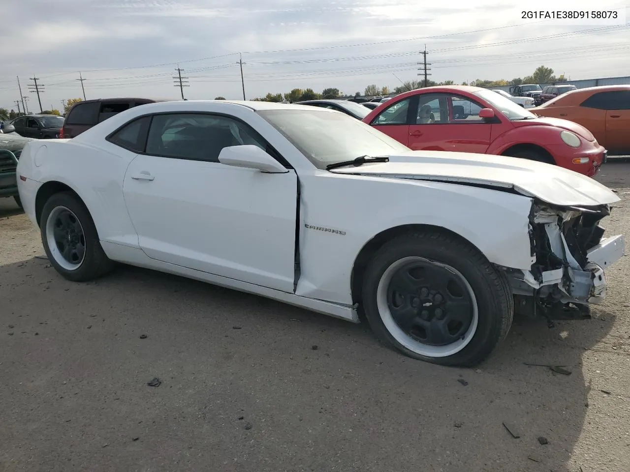 2013 Chevrolet Camaro Ls VIN: 2G1FA1E38D9158073 Lot: 77045824