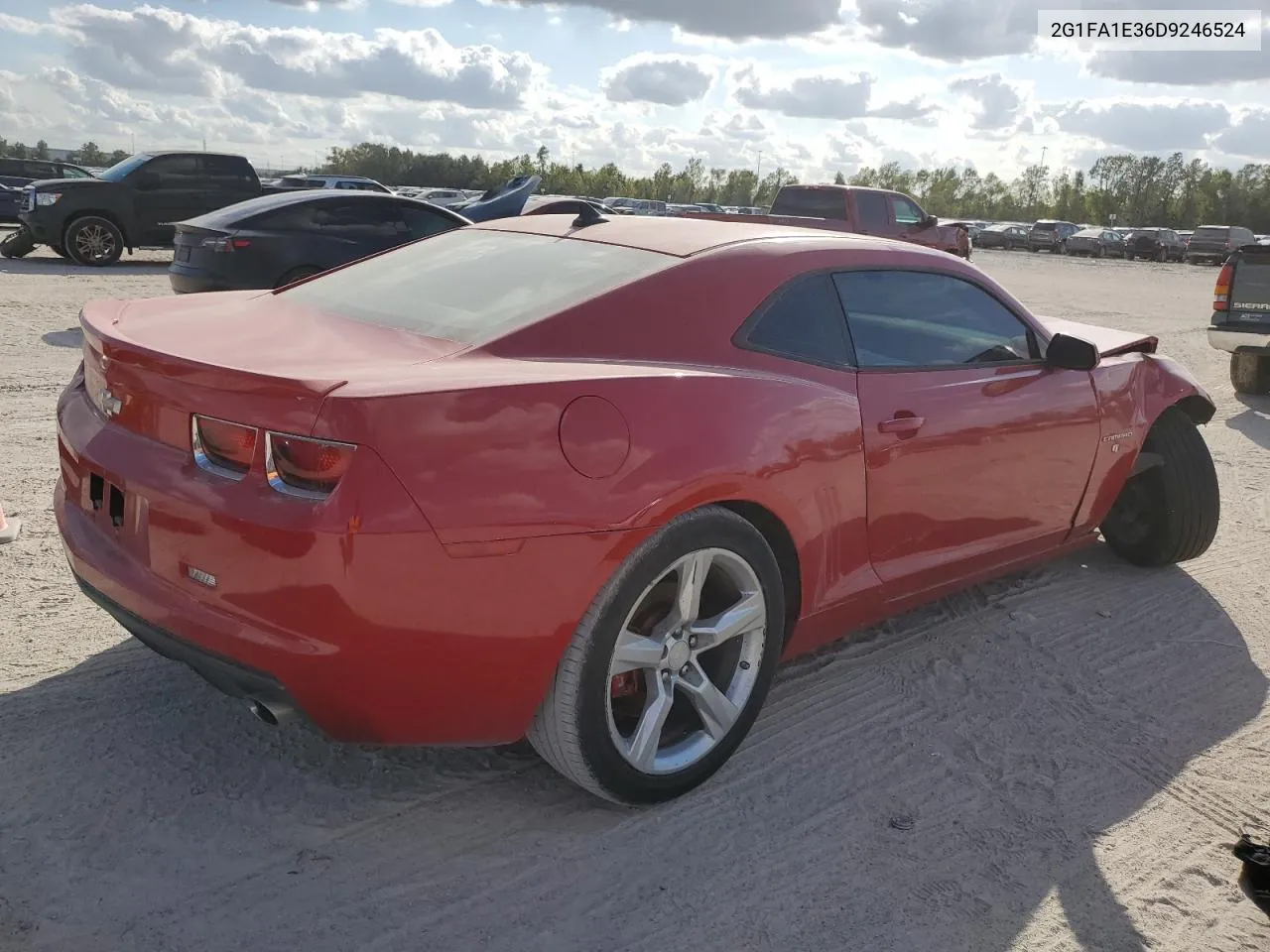 2G1FA1E36D9246524 2013 Chevrolet Camaro Ls