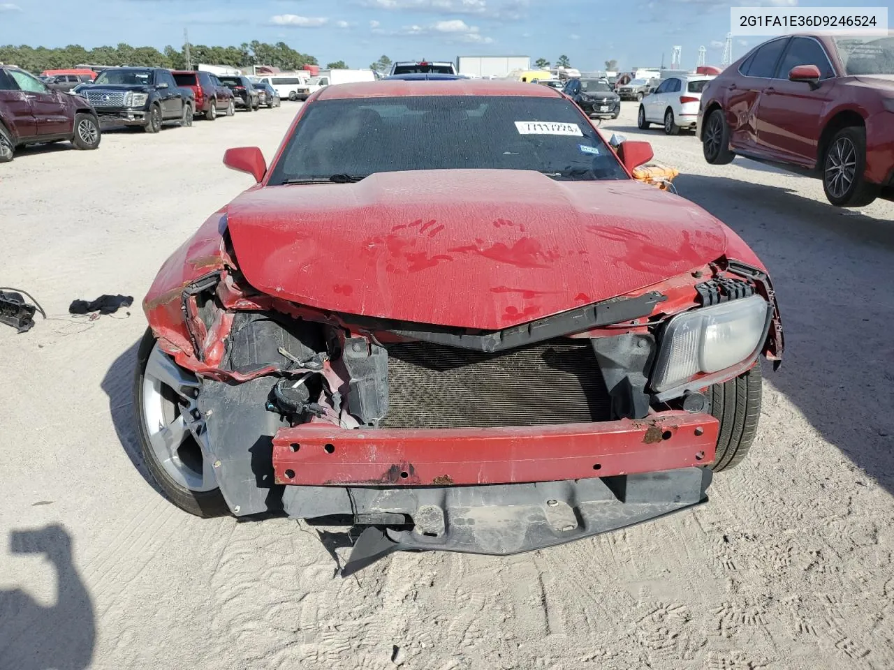 2G1FA1E36D9246524 2013 Chevrolet Camaro Ls