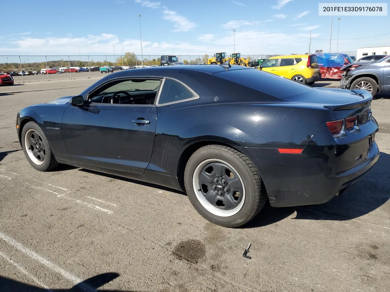 2013 Chevrolet Camaro Ls VIN: 2G1FE1E33D9176078 Lot: 77138344