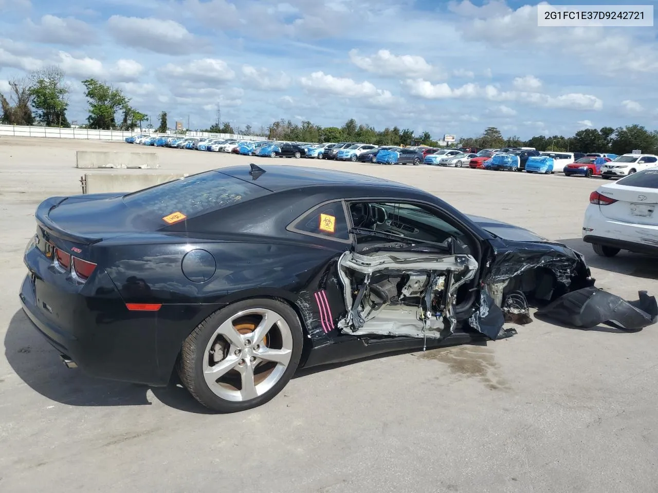 2013 Chevrolet Camaro Lt VIN: 2G1FC1E37D9242721 Lot: 77163824