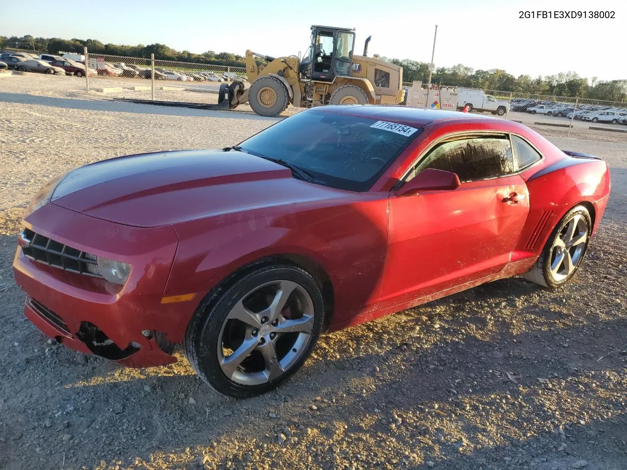 2013 Chevrolet Camaro Lt VIN: 2G1FB1E3XD9138002 Lot: 77165154