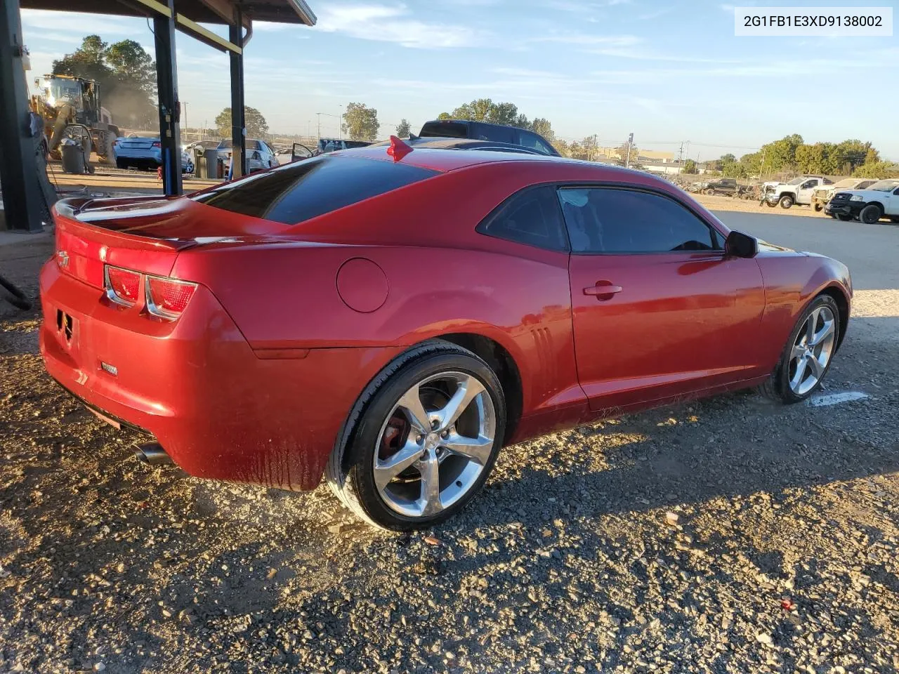 2013 Chevrolet Camaro Lt VIN: 2G1FB1E3XD9138002 Lot: 77165154