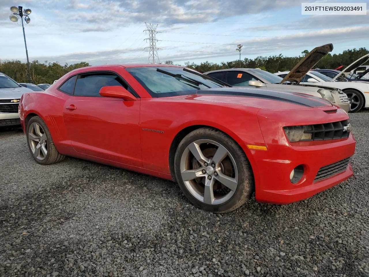 2013 Chevrolet Camaro 2Ss VIN: 2G1FT1EW5D9203491 Lot: 77192424