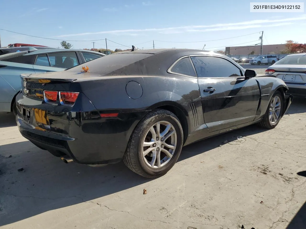 2013 Chevrolet Camaro Lt VIN: 2G1FB1E34D9122152 Lot: 77196324