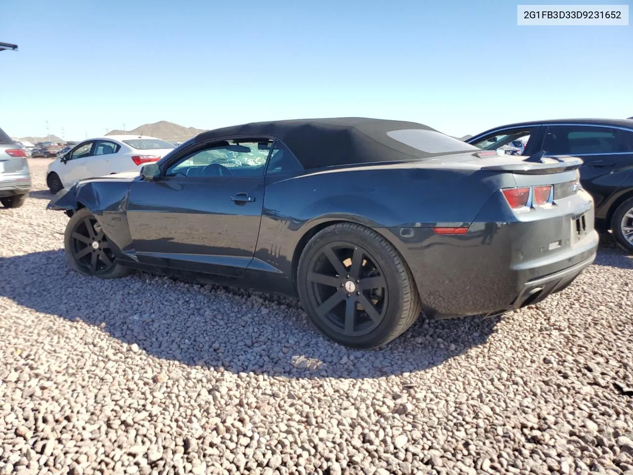 2G1FB3D33D9231652 2013 Chevrolet Camaro Lt