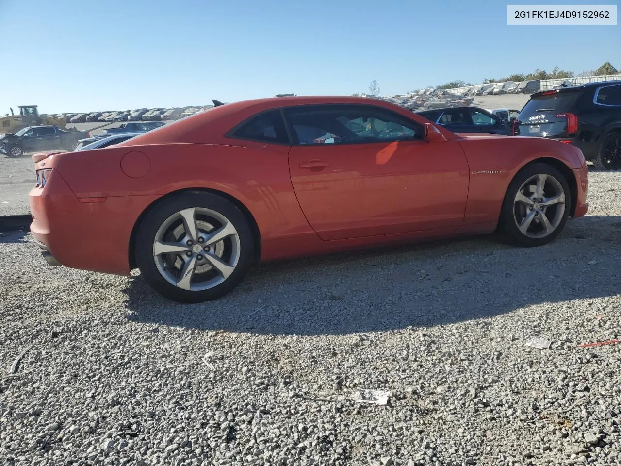 2013 Chevrolet Camaro 2Ss VIN: 2G1FK1EJ4D9152962 Lot: 77548134