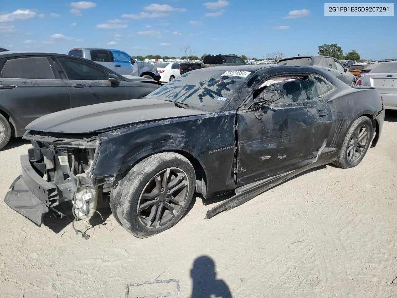 2013 Chevrolet Camaro Lt VIN: 2G1FB1E35D9207291 Lot: 77821554