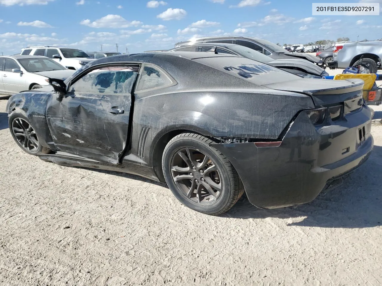 2013 Chevrolet Camaro Lt VIN: 2G1FB1E35D9207291 Lot: 77821554