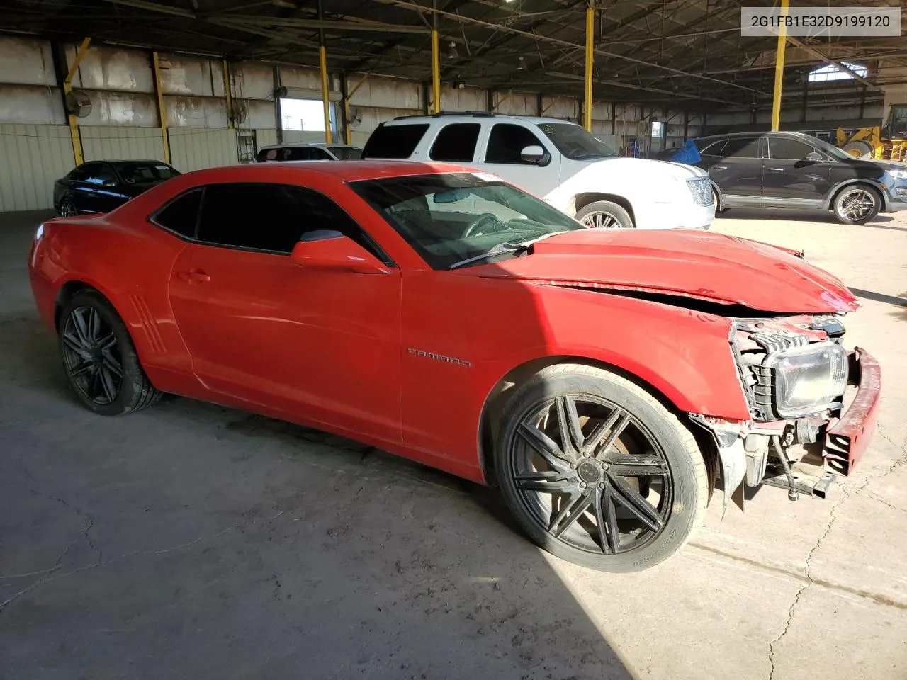 2013 Chevrolet Camaro Lt VIN: 2G1FB1E32D9199120 Lot: 77895554