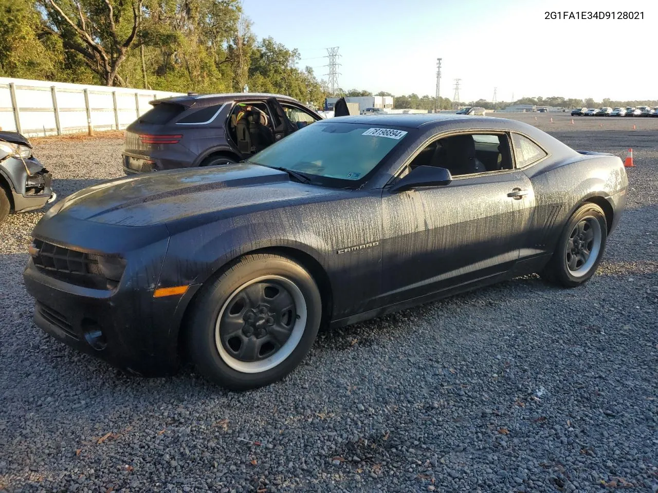 2013 Chevrolet Camaro Ls VIN: 2G1FA1E34D9128021 Lot: 78198894