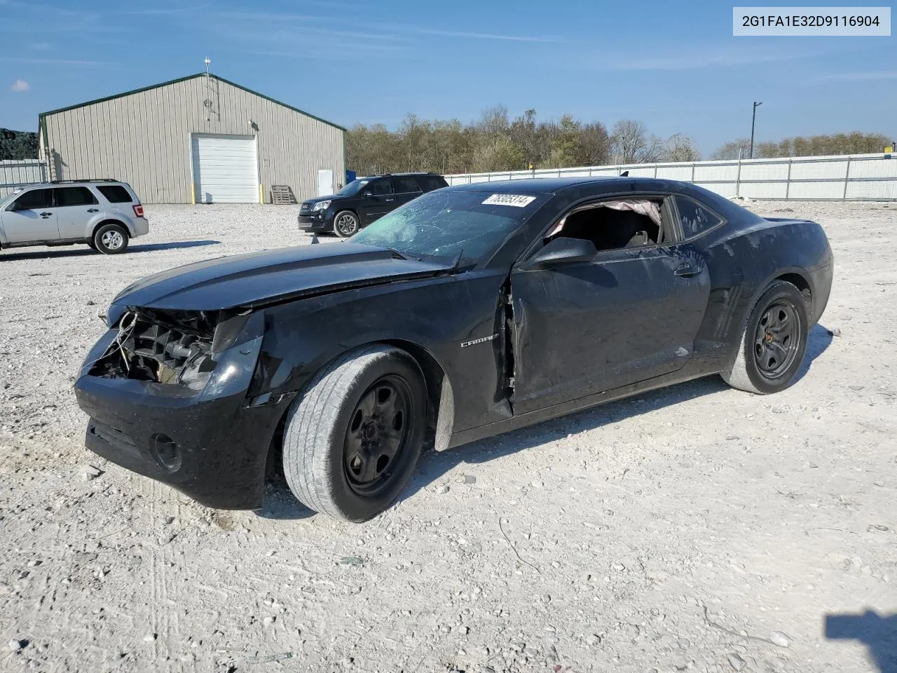 2013 Chevrolet Camaro Ls VIN: 2G1FA1E32D9116904 Lot: 78305314