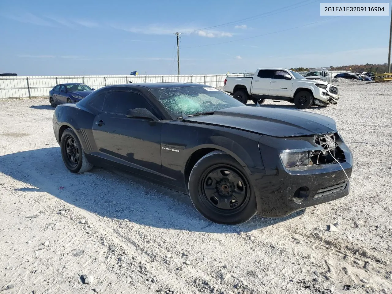 2013 Chevrolet Camaro Ls VIN: 2G1FA1E32D9116904 Lot: 78305314