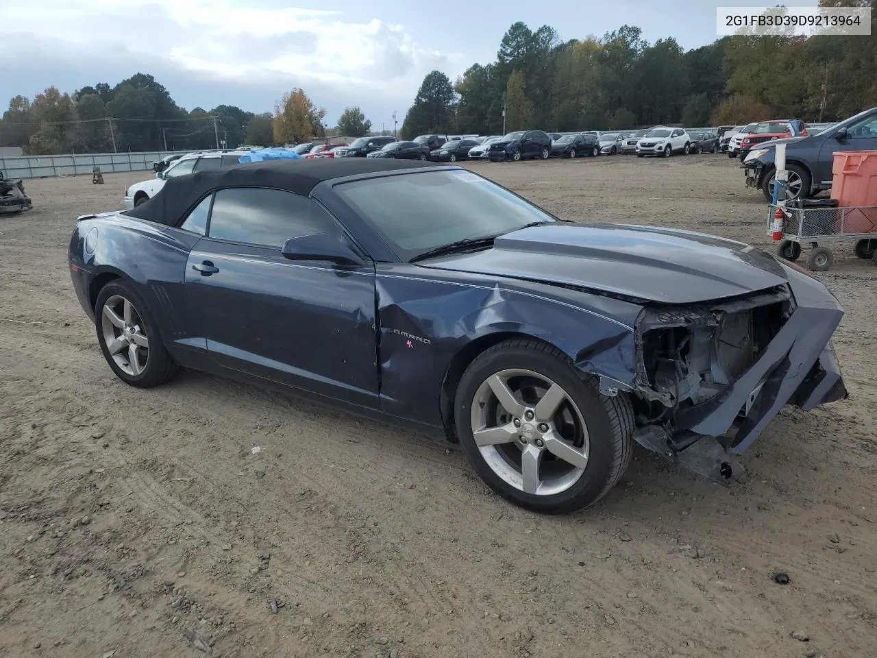 2013 Chevrolet Camaro Lt VIN: 2G1FB3D39D9213964 Lot: 78598894