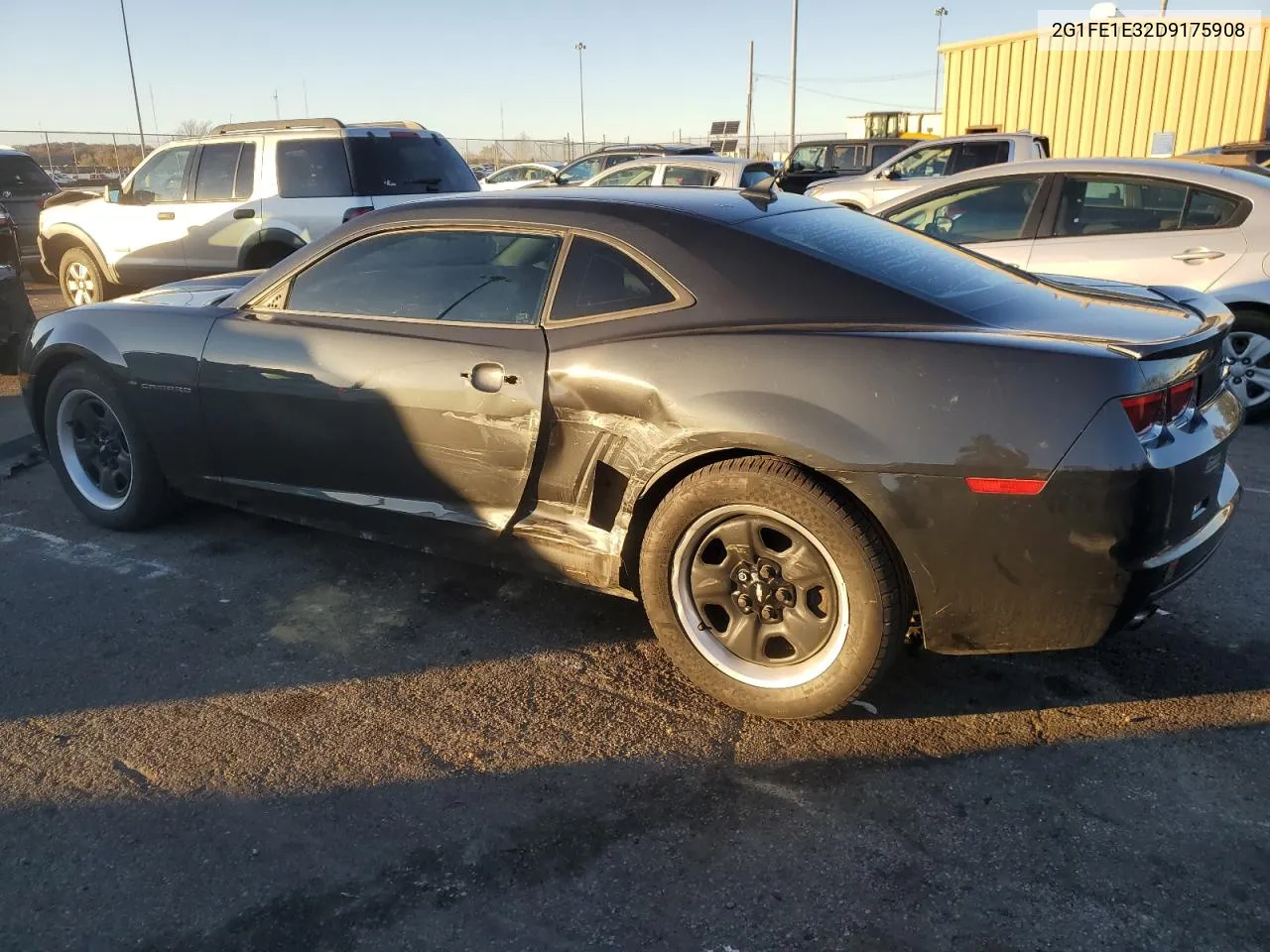 2013 Chevrolet Camaro Ls VIN: 2G1FE1E32D9175908 Lot: 80273834