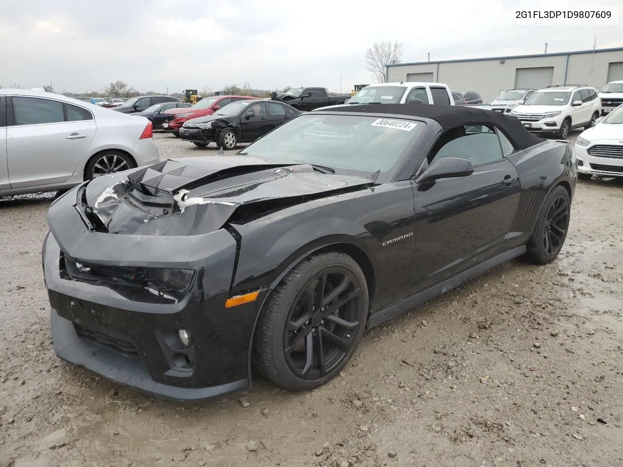 2013 Chevrolet Camaro Zl1 VIN: 2G1FL3DP1D9807609 Lot: 80640224