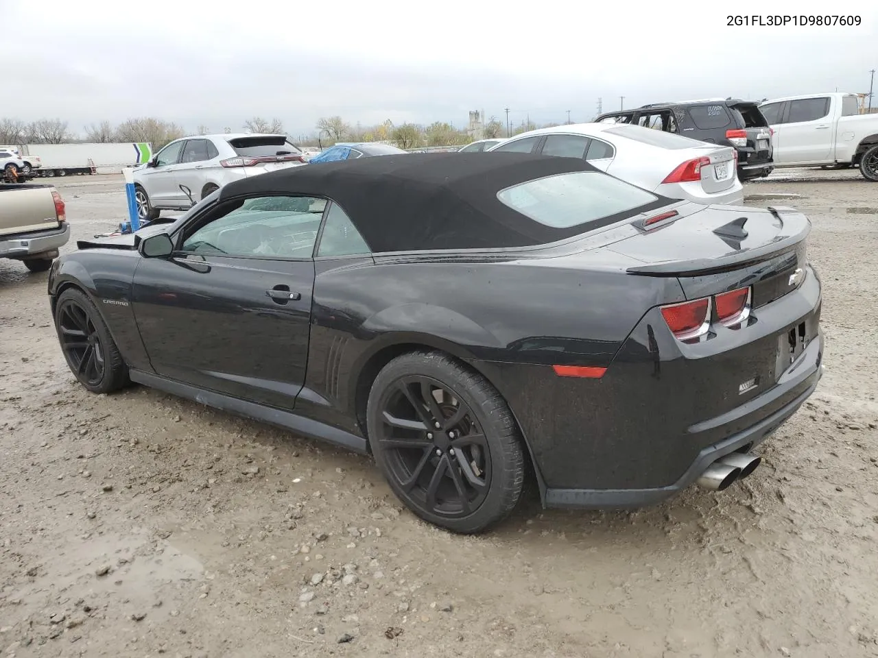 2013 Chevrolet Camaro Zl1 VIN: 2G1FL3DP1D9807609 Lot: 80640224