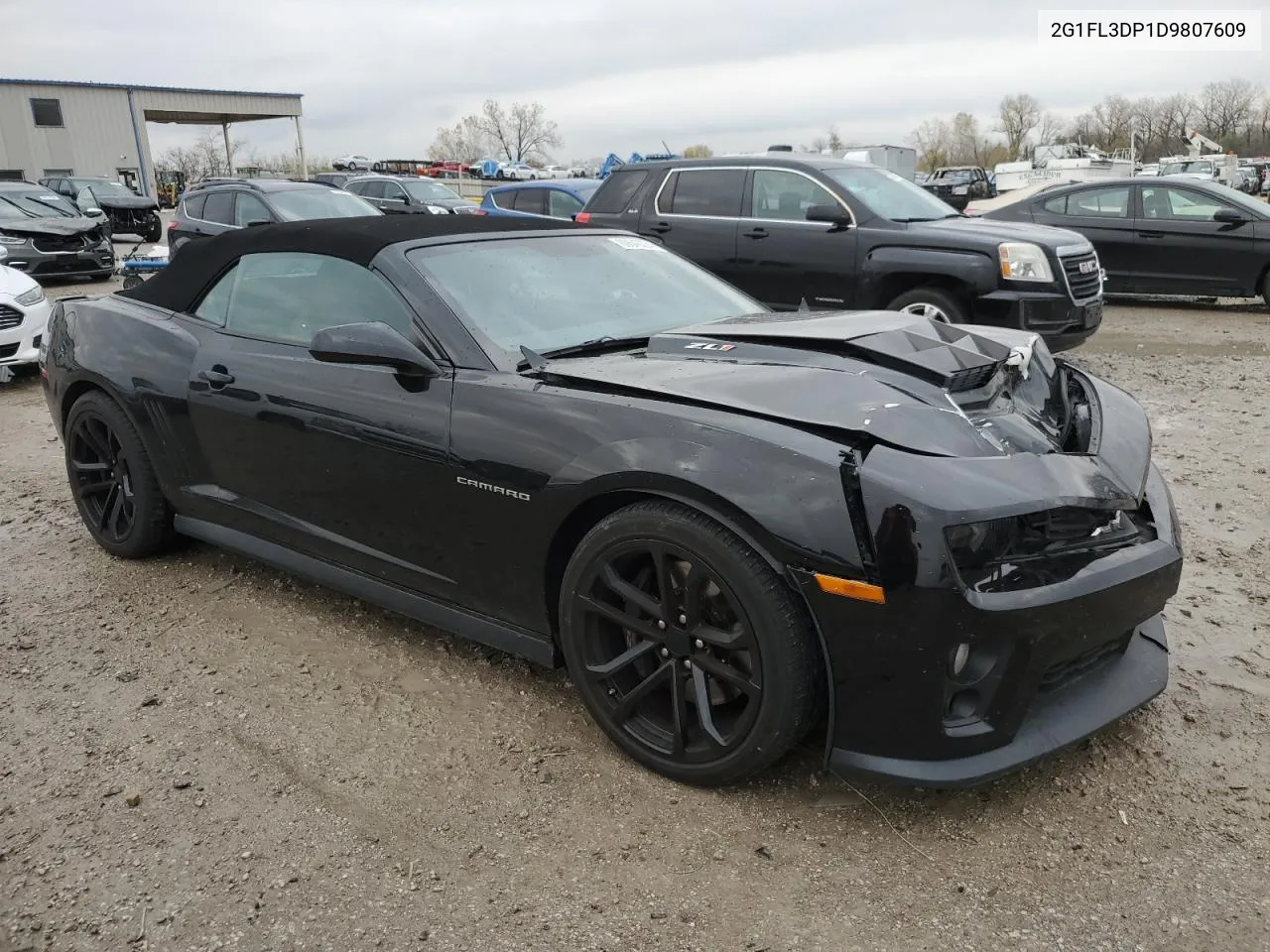 2013 Chevrolet Camaro Zl1 VIN: 2G1FL3DP1D9807609 Lot: 80640224