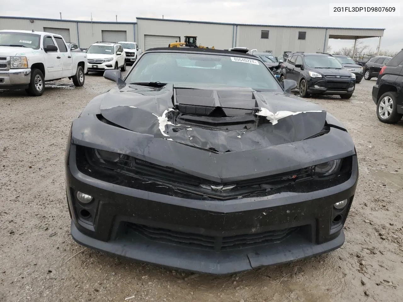 2013 Chevrolet Camaro Zl1 VIN: 2G1FL3DP1D9807609 Lot: 80640224