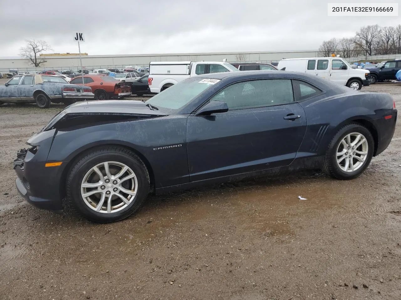 2014 Chevrolet Camaro Ls VIN: 2G1FA1E32E9166669 Lot: 50170444