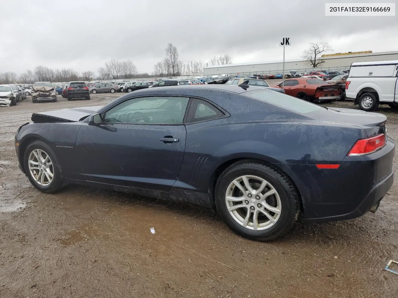 2014 Chevrolet Camaro Ls VIN: 2G1FA1E32E9166669 Lot: 50170444