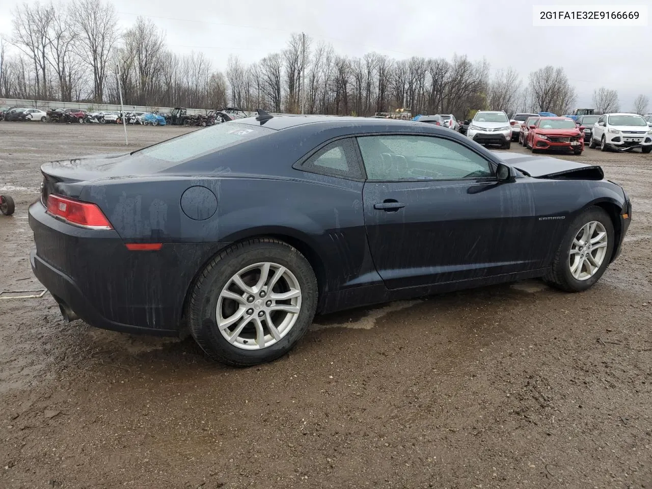 2014 Chevrolet Camaro Ls VIN: 2G1FA1E32E9166669 Lot: 50170444