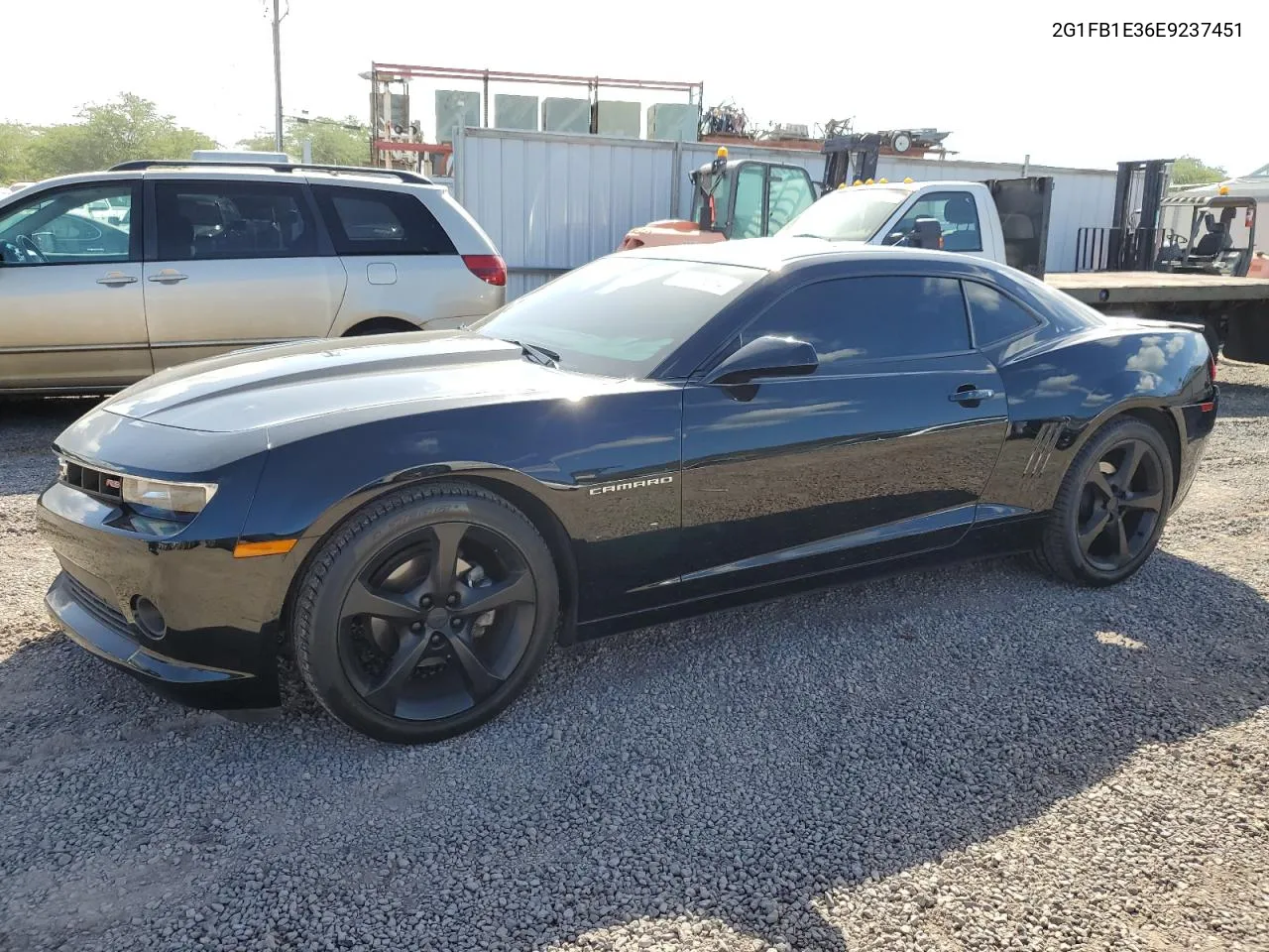 2014 Chevrolet Camaro Lt VIN: 2G1FB1E36E9237451 Lot: 51996264