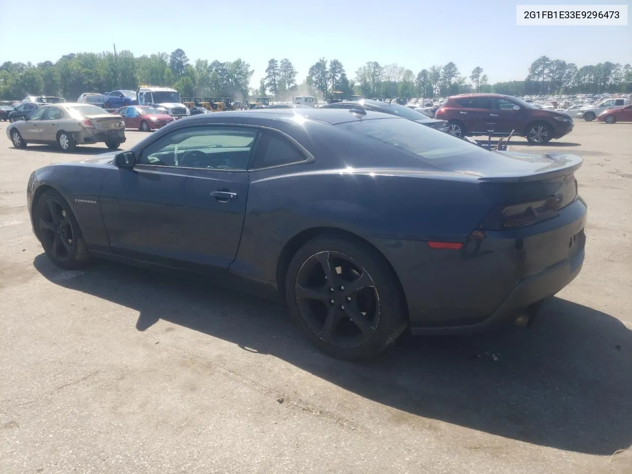 2014 Chevrolet Camaro Lt VIN: 2G1FB1E33E9296473 Lot: 52086834