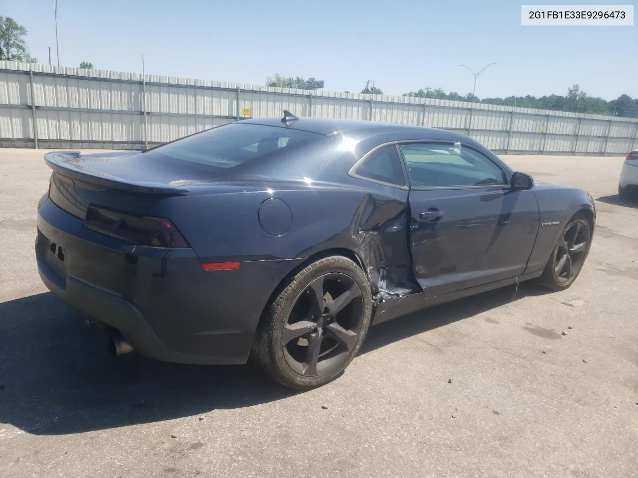 2014 Chevrolet Camaro Lt VIN: 2G1FB1E33E9296473 Lot: 52086834