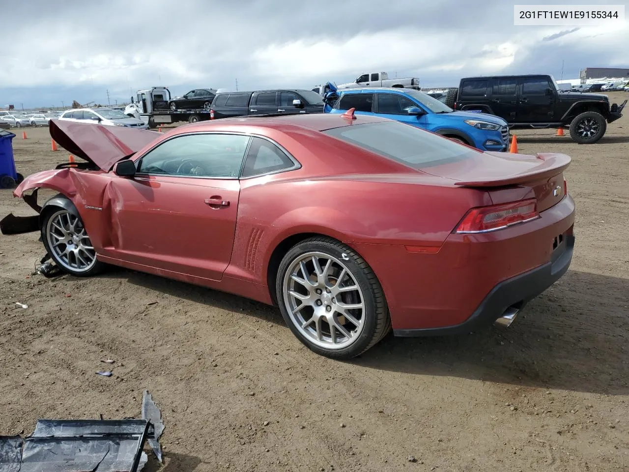 2014 Chevrolet Camaro 2Ss VIN: 2G1FT1EW1E9155344 Lot: 52640604