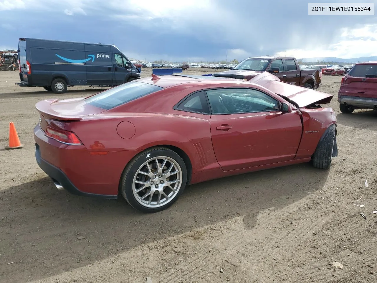 2014 Chevrolet Camaro 2Ss VIN: 2G1FT1EW1E9155344 Lot: 52640604